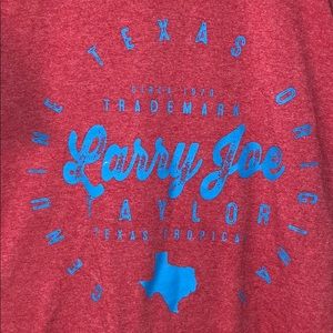 Larry Joe Taylor concert T-shirt